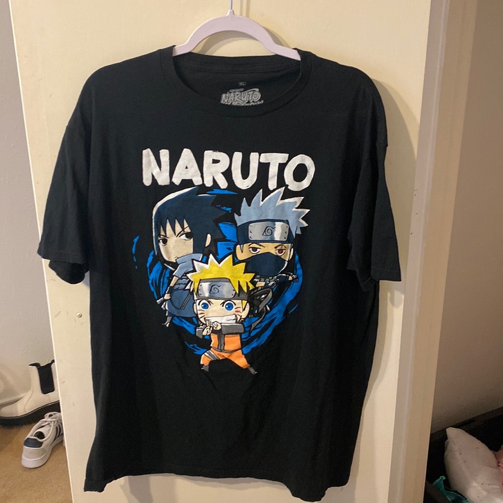 Naruto Ripple Junction Tshirt - Black XL